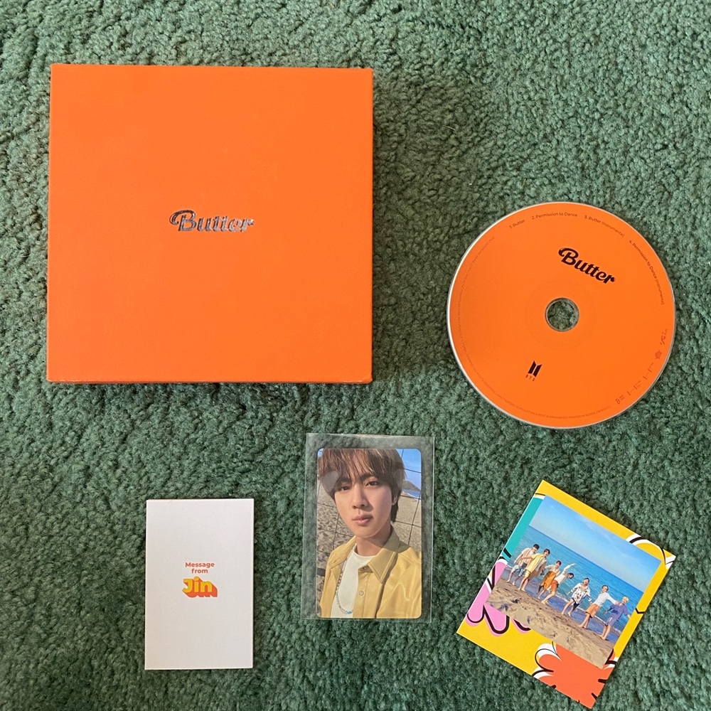 Like New BTS Butter Album!!! Comes with EVERYTHING! Perfect for Jin biases